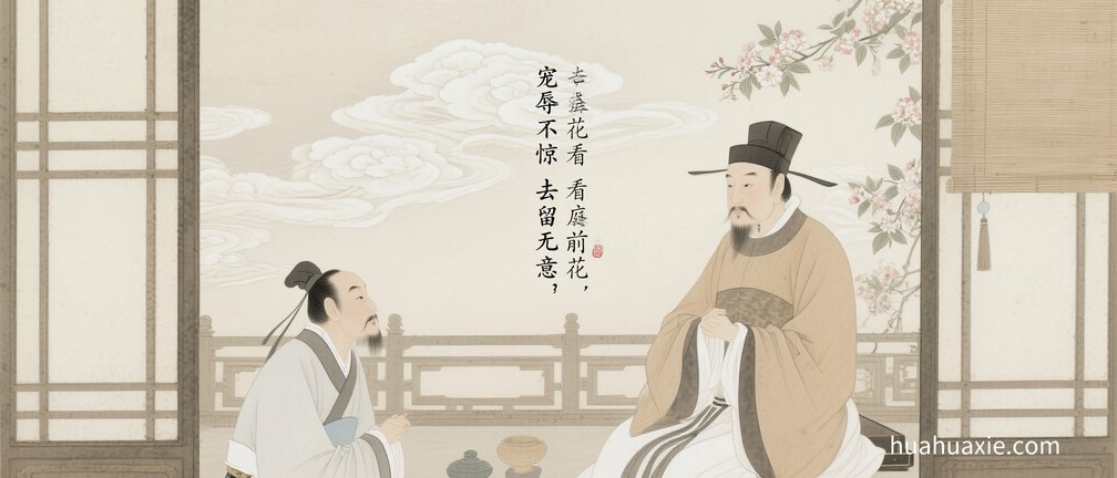 【神传文化】宠辱不惊　去留无意