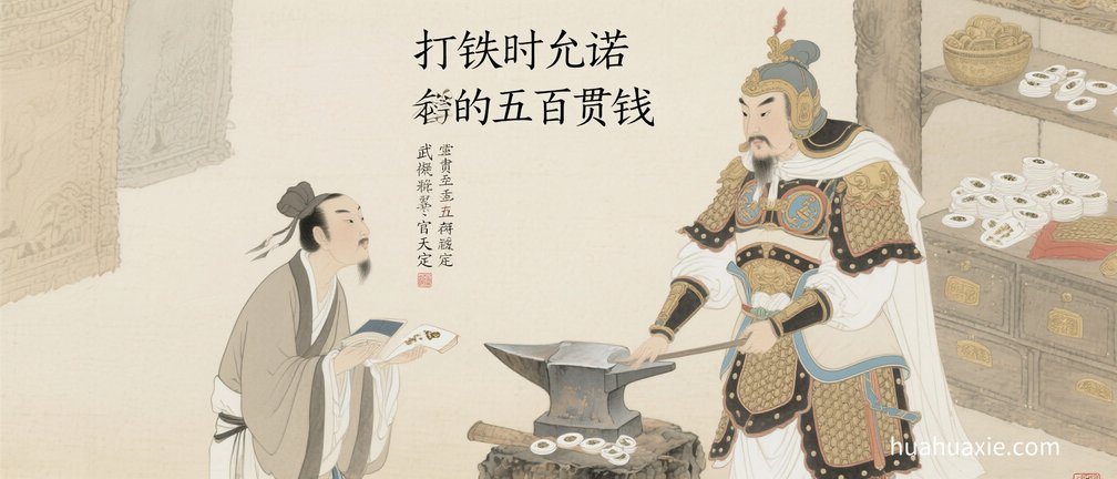 【神传文化】 打铁时允诺的五百贯钱