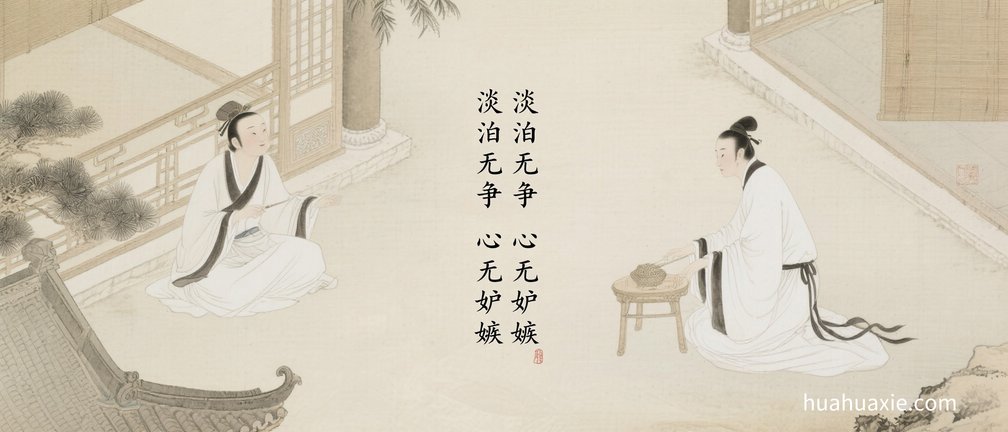 【神传文化】淡泊无争　心无妒嫉