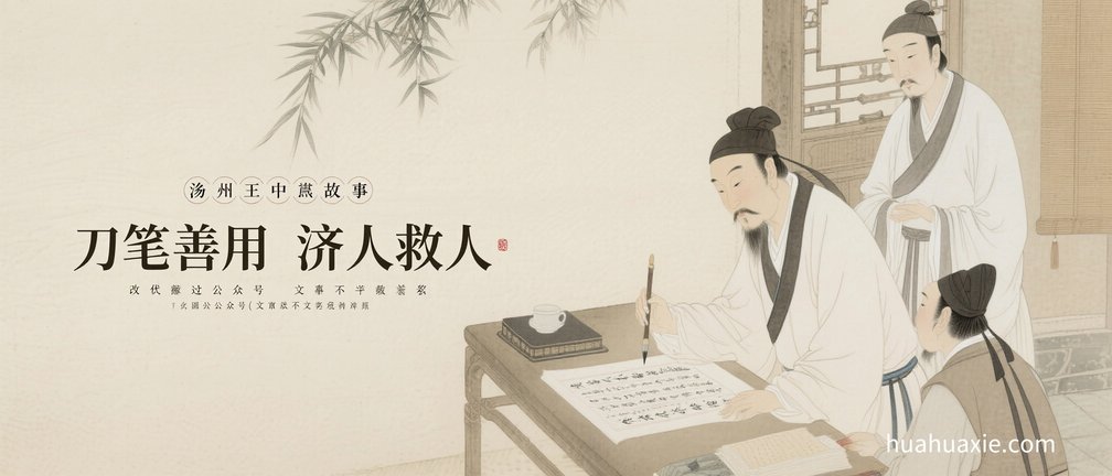 【神传文化】刀笔善用　济人救人