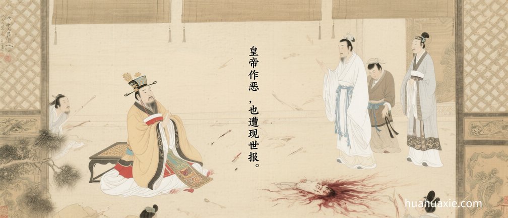 【神传文化】皇帝作恶，也遭现世报