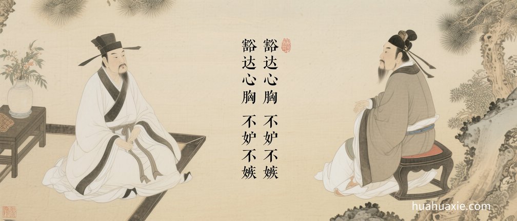 【神传文化】豁达心胸　不妒不嫉