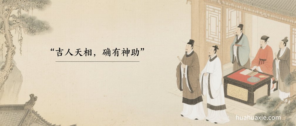 【神传文化】吉人天相，确有神助