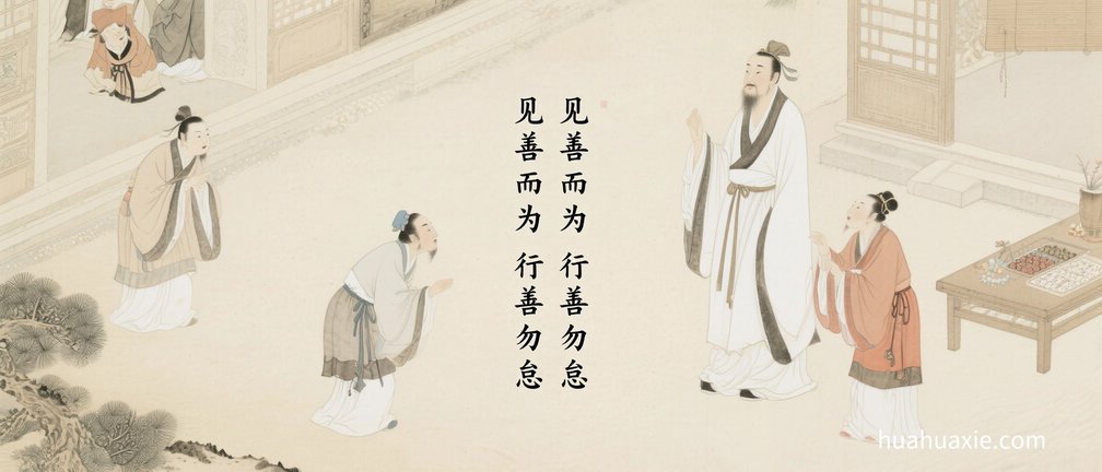 【神传文化】见善而为　行善勿怠
