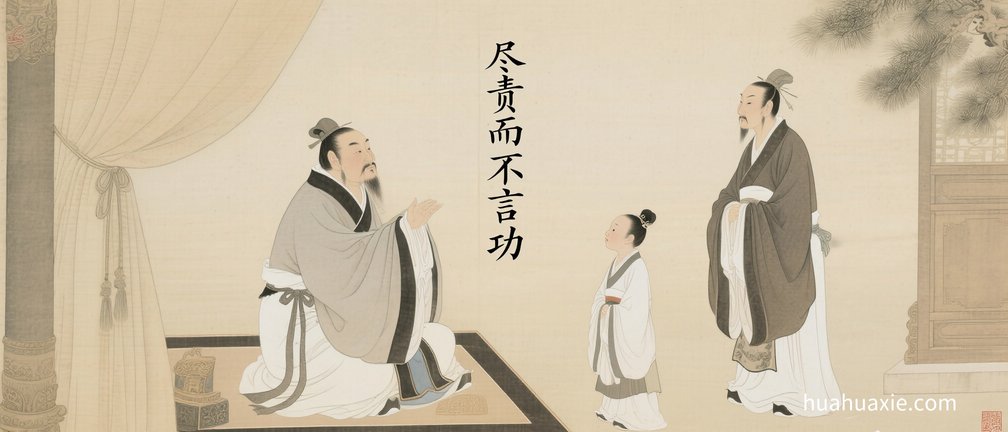 【神传文化】尽责而不言功