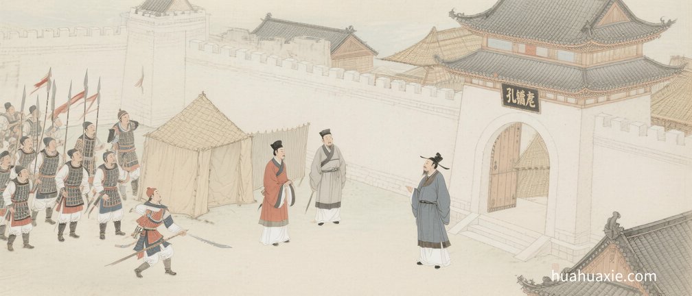 【神传文化】孔镛太守正确处理突发事件