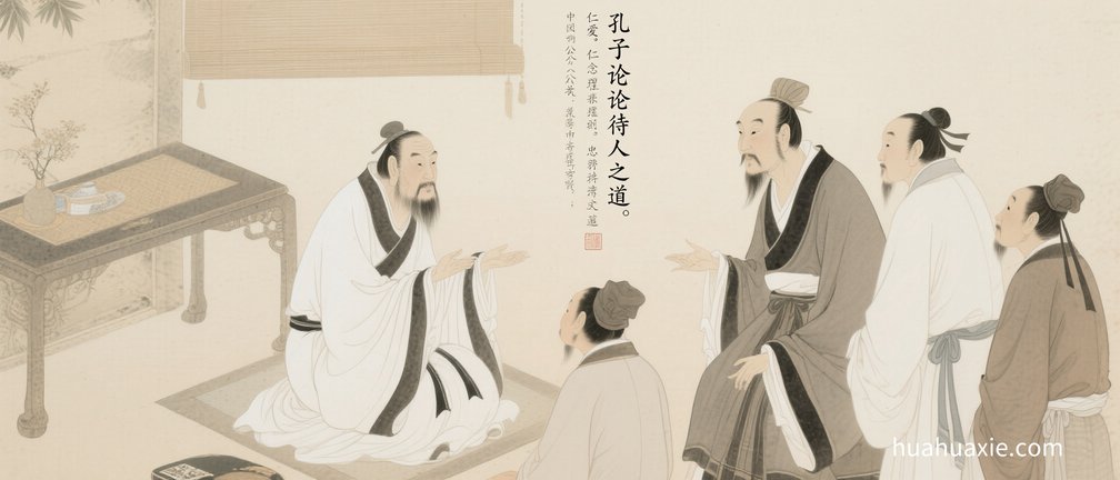 【神传文化】孔子论待人之道