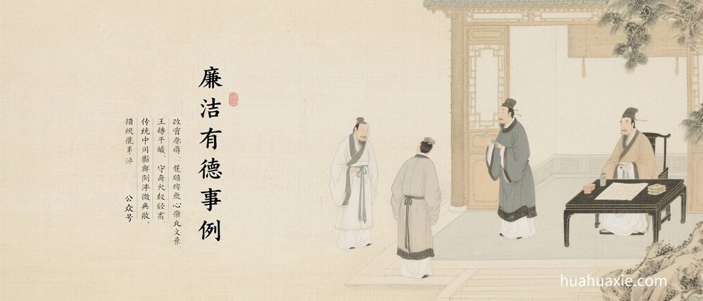 【神传文化】廉洁有德事例