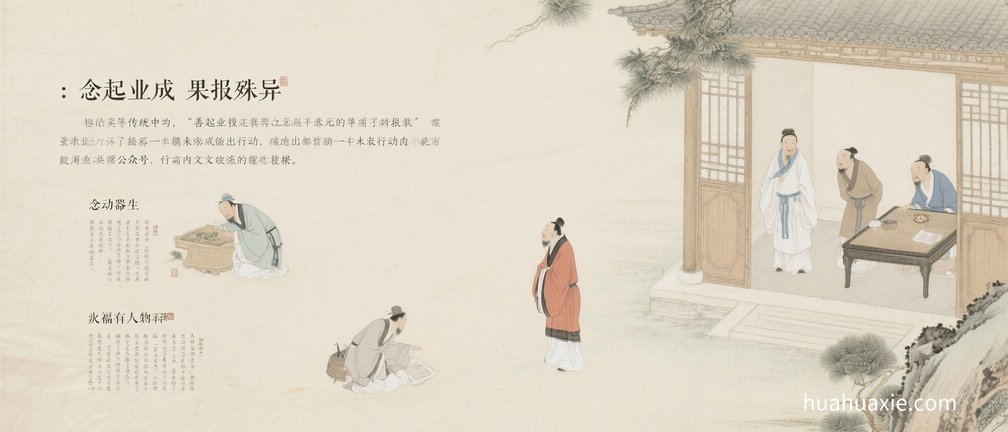 神传文化：念起业成　果报殊异