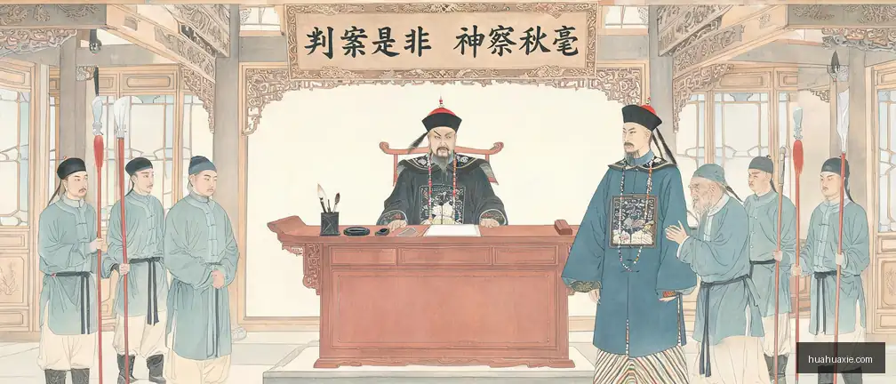 【神传文化】判案是非　神察秋毫