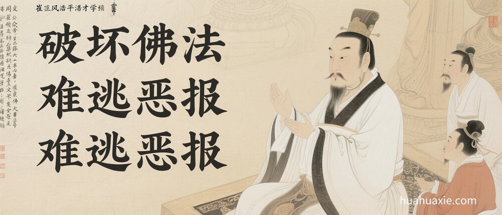 【神传文化】破坏佛法　难逃恶报
