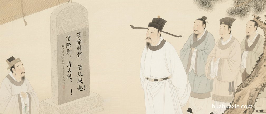 【神传文化】“清除时弊，请从我起！”