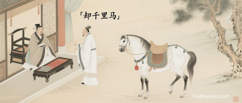 【神传文化】却千里马