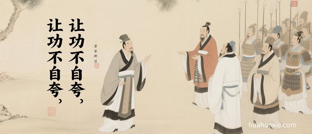 【神传文化】让功不自夸