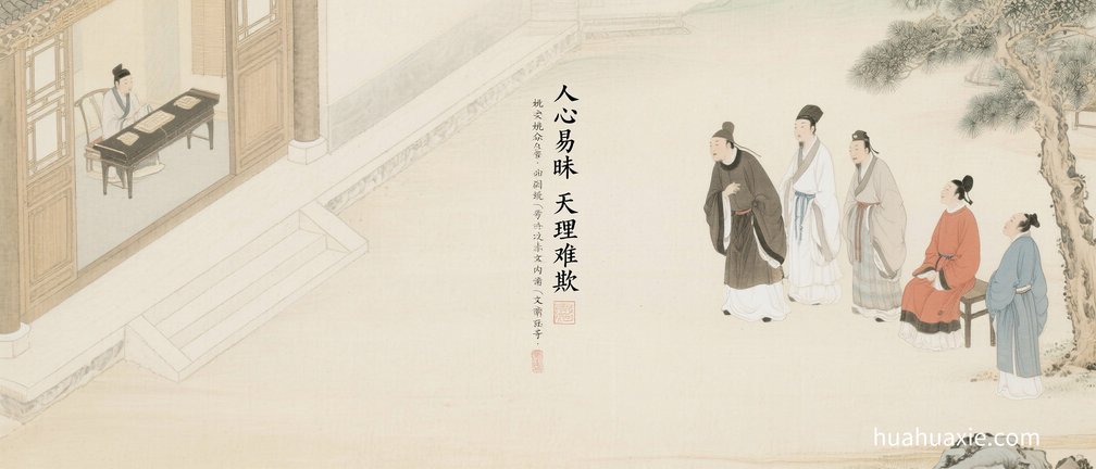 【神传文化】人心易昧　天理难欺