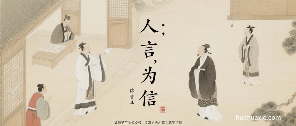 神传文化：人言为信，信誓旦旦
