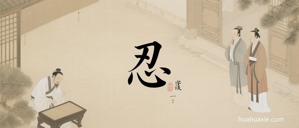 【神传文化】“忍”字浅谈
