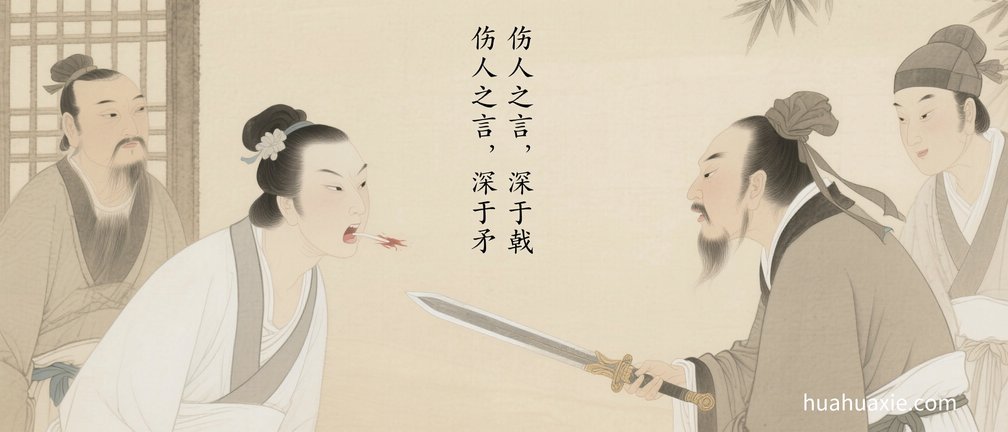 【神传文化】伤人之言　深于矛戟