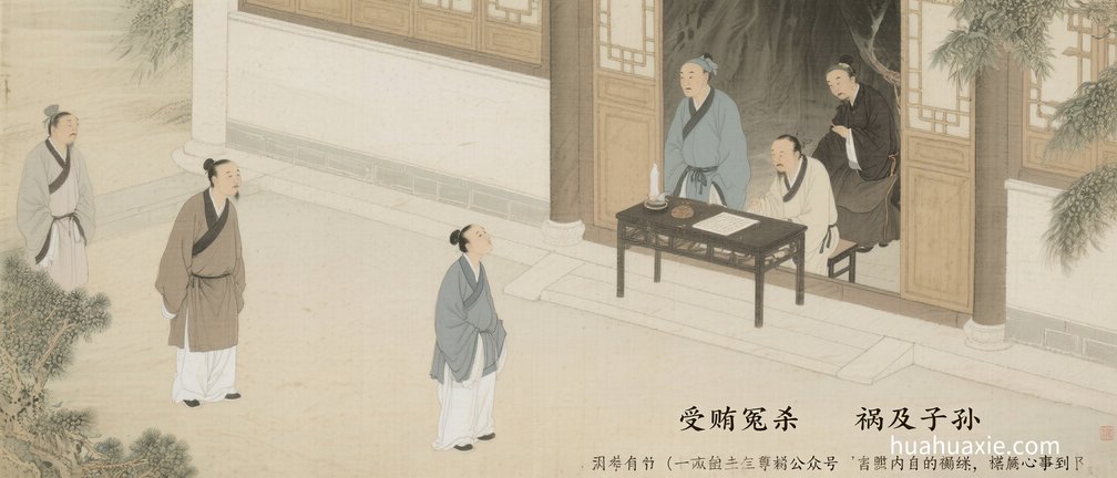 【神传文化】受贿冤杀　祸及子孙