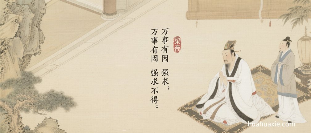 【神传文化】万事有因　强求不得