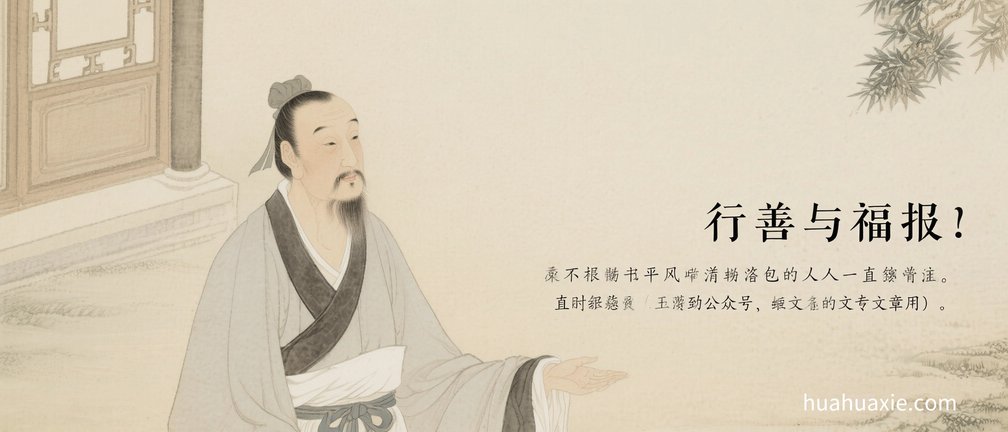 【神传文化】行善与福报