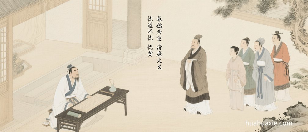 【神传文化】养德为重　清廉大义