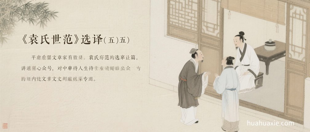 【神传文化】《袁氏世范》选译（五）