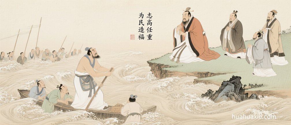 【神传文化】志高任重　为民造福