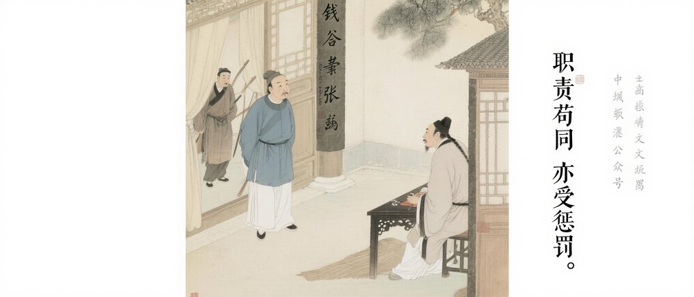 【神传文化】职责苟同　亦受惩罚