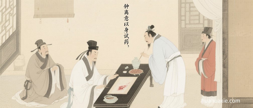 【神传文化】钟离意以身试药
