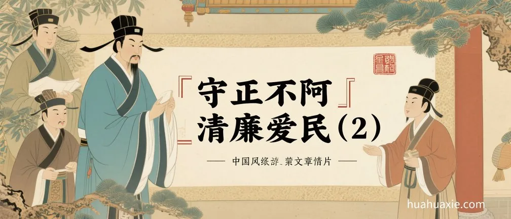 守正不阿　清廉爱民（2）