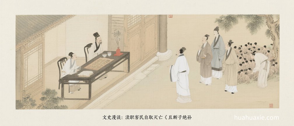 文史漫谈：渎职害民自取灭亡　且断子绝孙