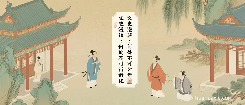 文史漫谈：何处不可行教化