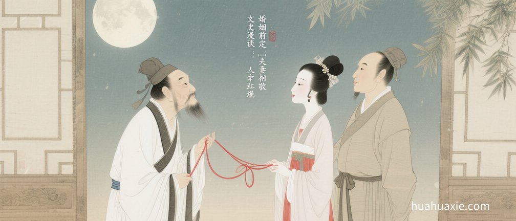 文史漫谈：婚姻前定　夫妻相敬