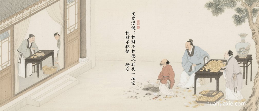 文史漫谈：积财不积德　到头一场空