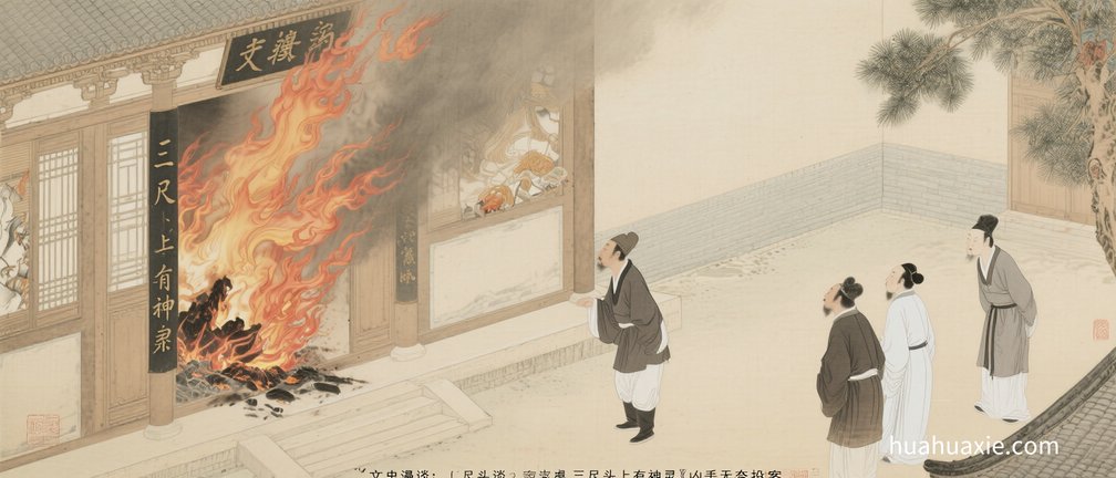 文史漫谈：三尺头上有神灵　凶手无奈自投案