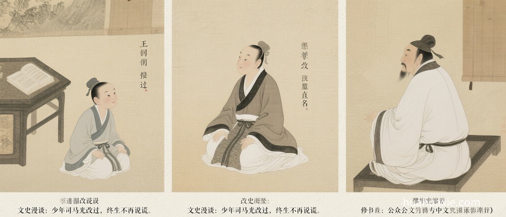 文史漫谈：少年司马光改过，终生不再说谎