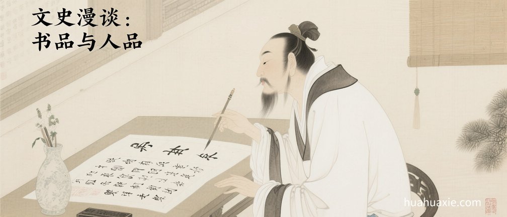 文史漫谈：书品与人品