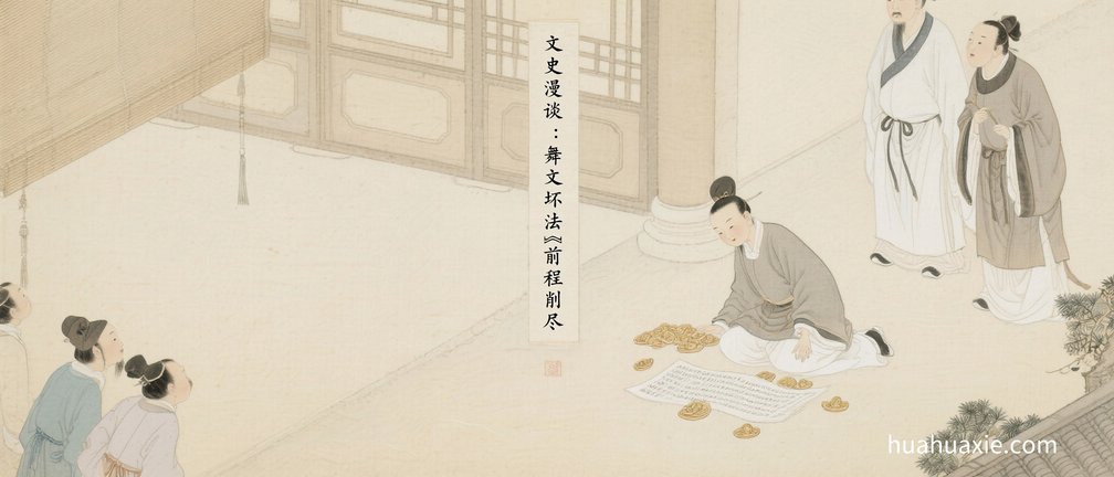 文史漫谈：舞文坏法　前程削尽