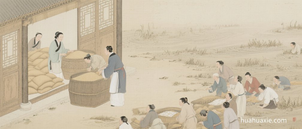 文史漫谈：颜大夫人开仓米济民荒