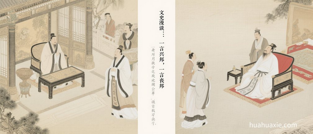 文史漫谈：一言兴邦，一言丧邦