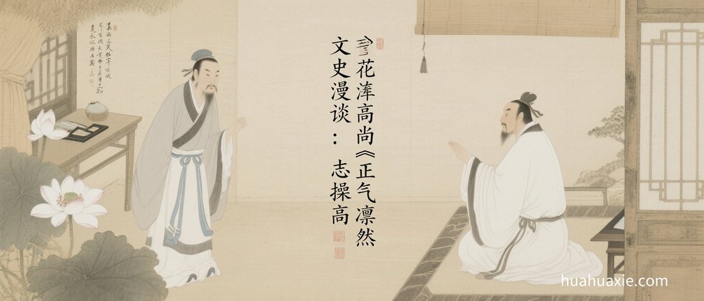 文史漫谈：志操高尚　正气凛然