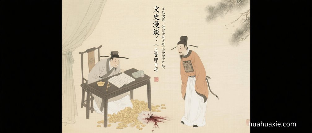 文史漫谈：做官贪财害命　上苍即予严惩