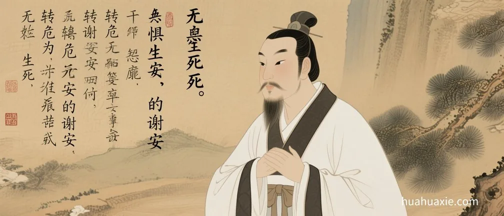 无惧生死，转危为安的谢安