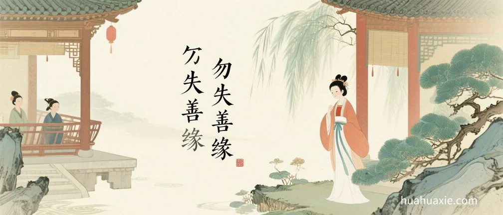 勿失善缘