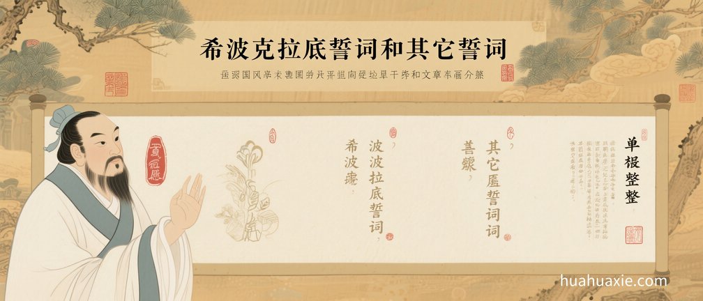 希波克拉底誓词和其它誓词