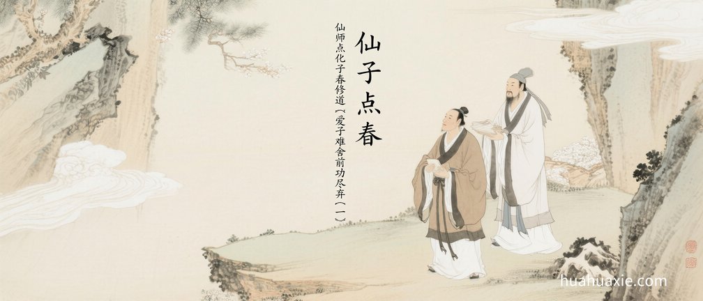 仙师点化子春修道　爱子难舍前功尽弃（一）