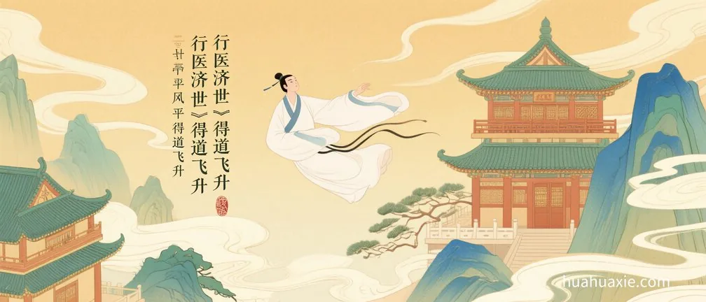 行医济世　得道飞升
