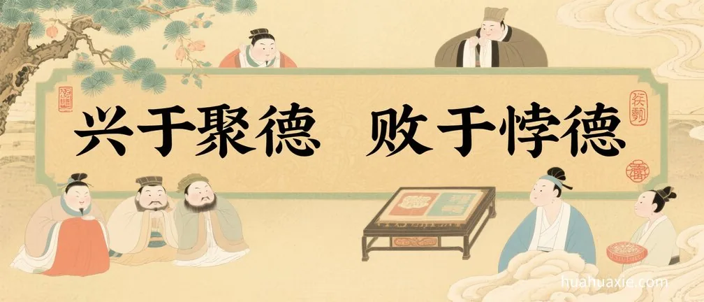 兴于聚德  败于悖德