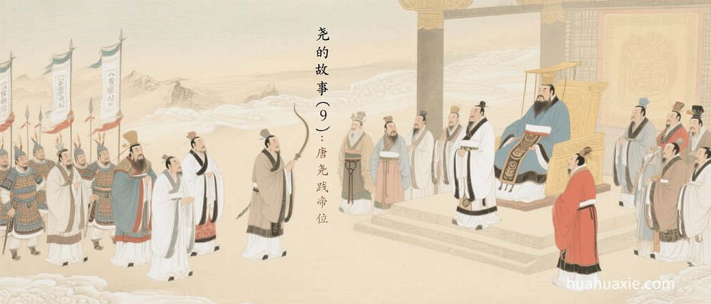 尧的故事（9）：唐尧践帝位